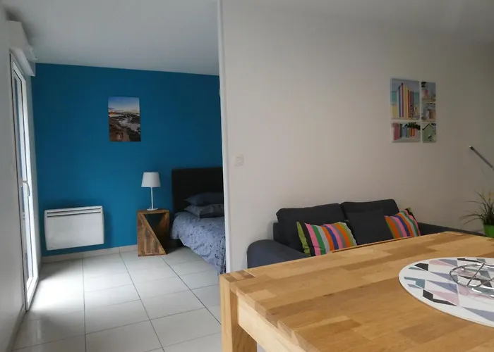 Appartement Quai Sud, T1 Bis-37M2, Terrasse, Parking, Plage Et Vieille Ville A Proximite Immediate